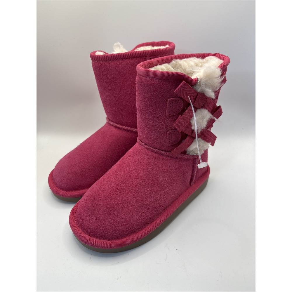 Koolaburra by UGG Girls' Victoria‎ Short Boot Pink Sz 9  1090330 New  w/o Box